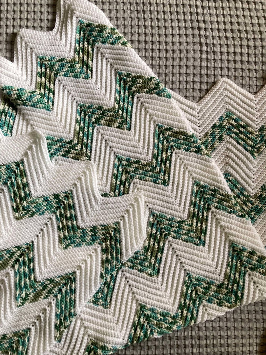 Crochet Chevron Blanket