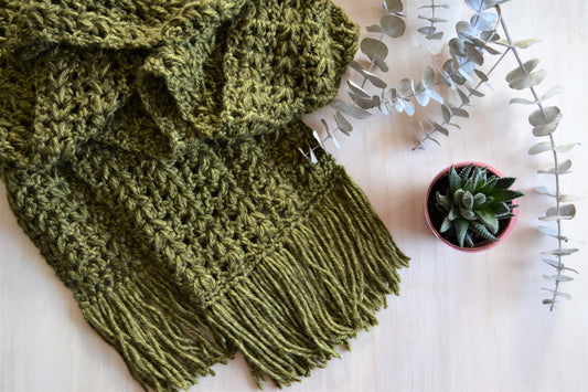 Crochet Ivy Scarf