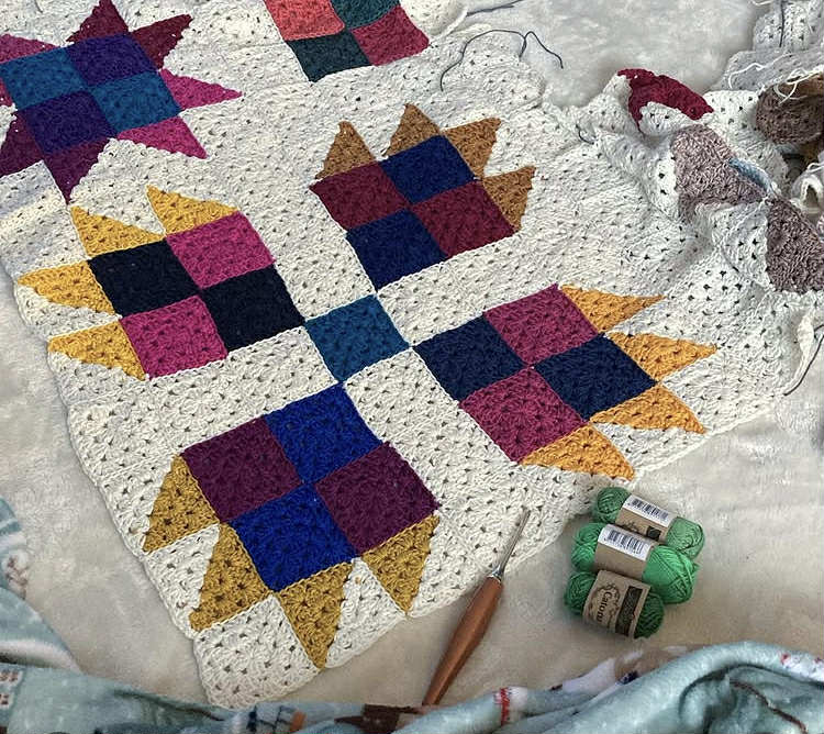 The Up North Crochet Blanket