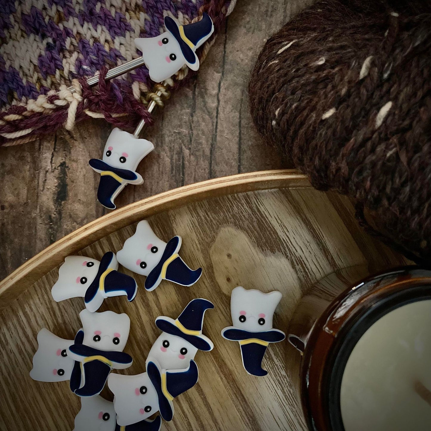 Witch Ghost Needle Stoppers