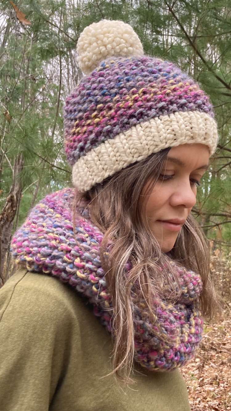 knit seed stitch pattern