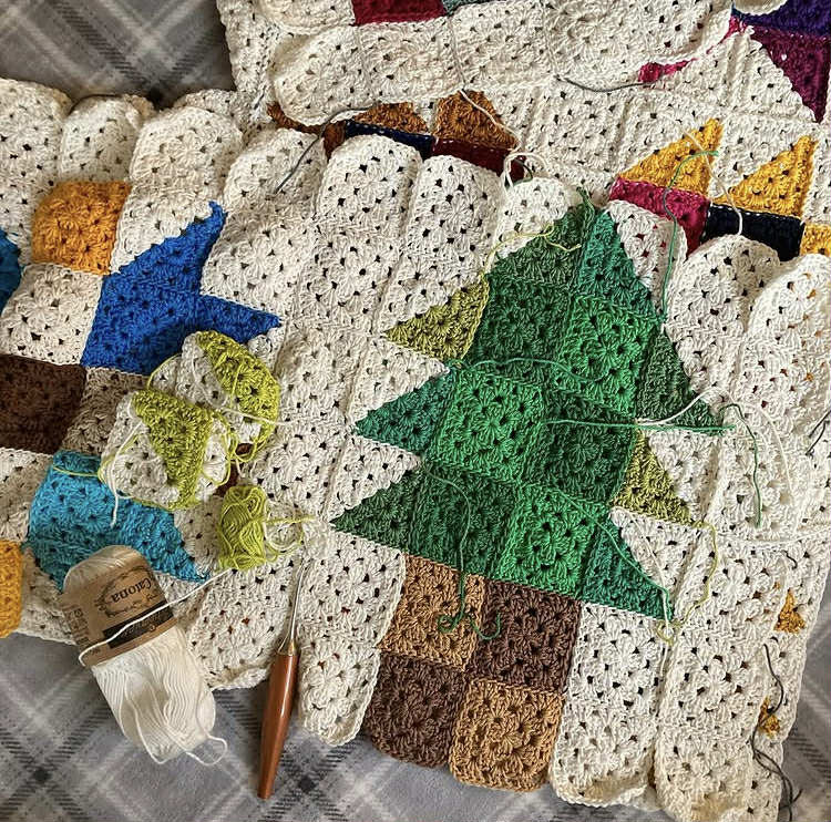 The Up North Crochet Blanket