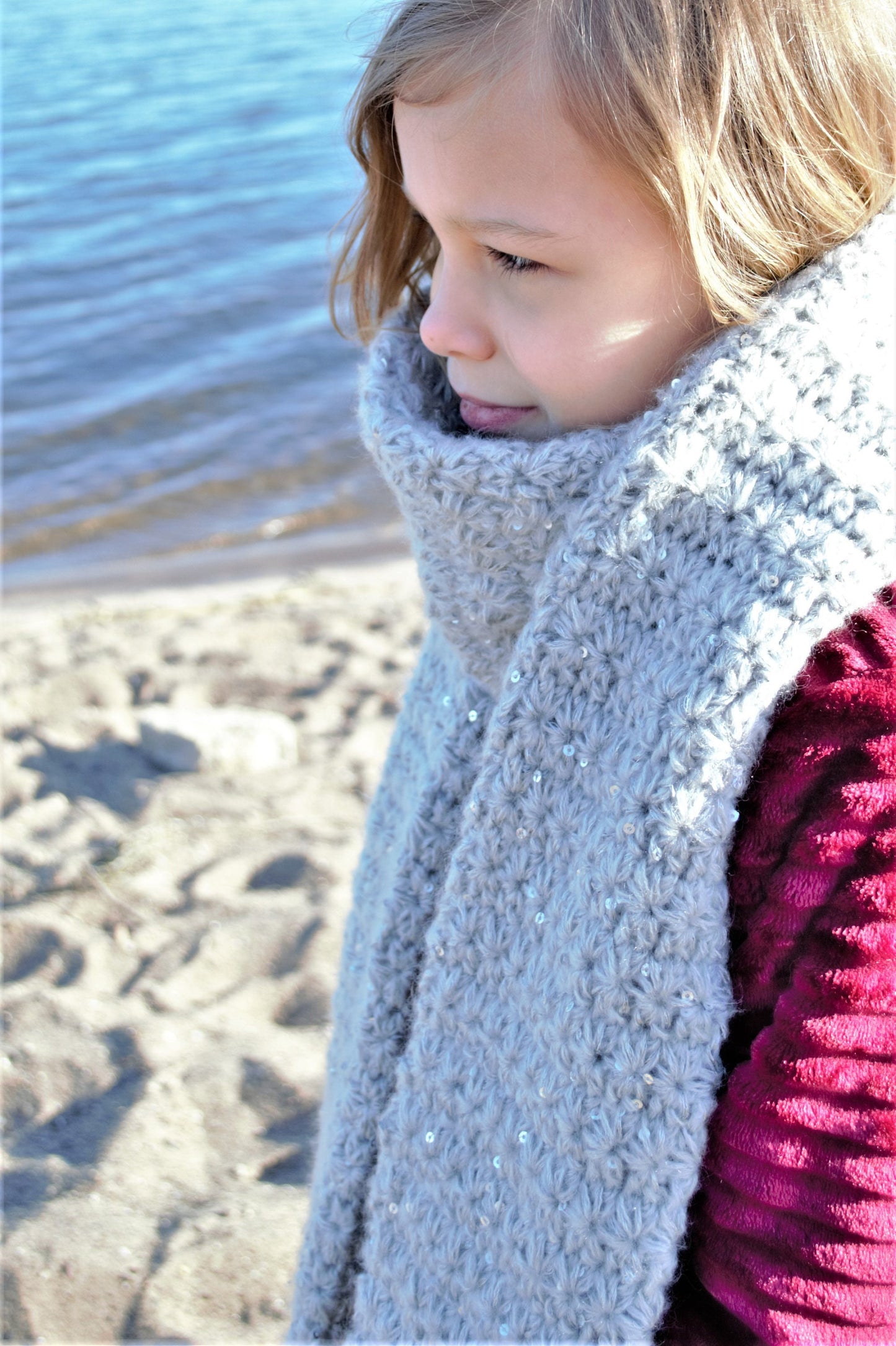 crochet start stitch scarf
