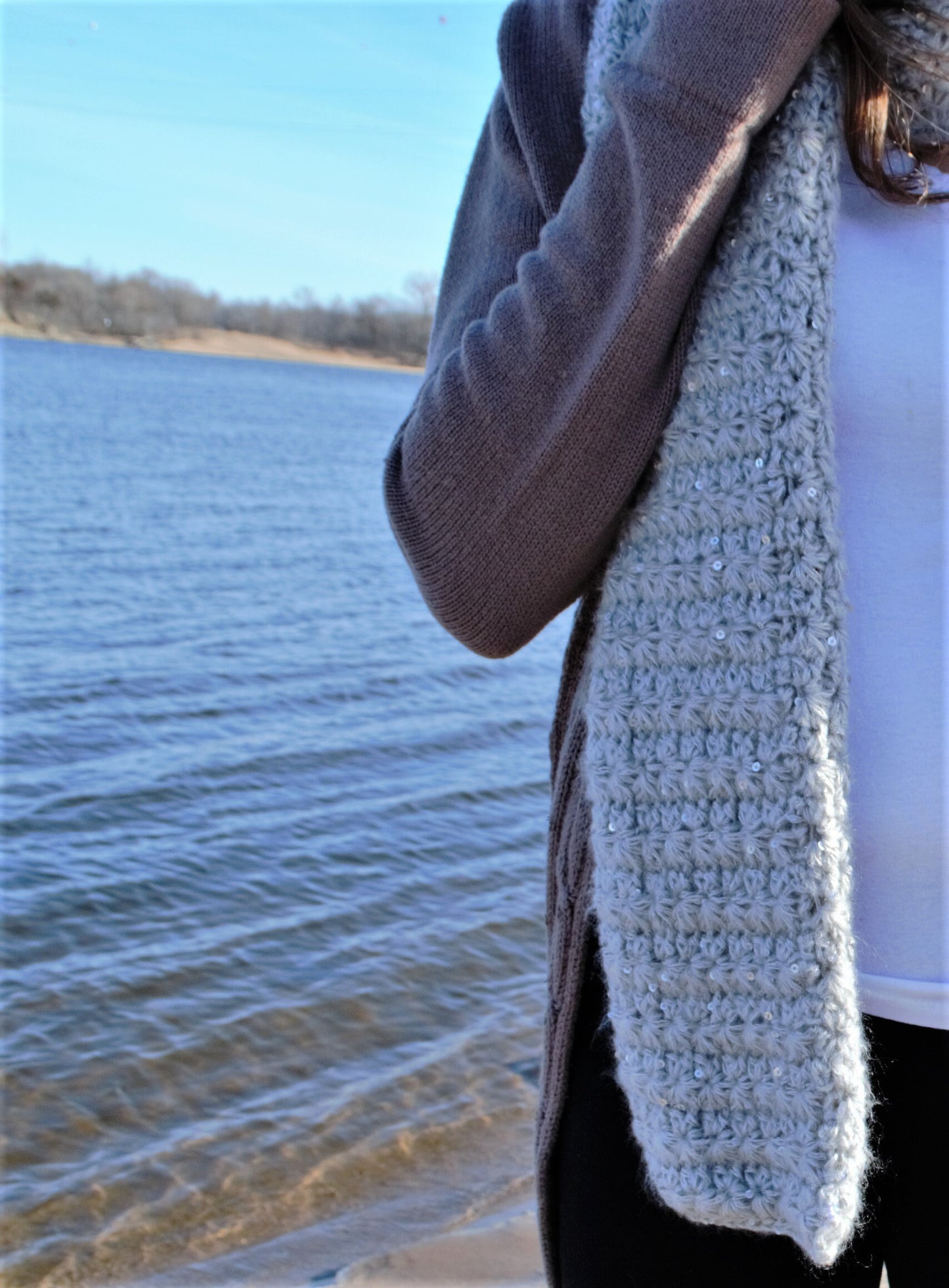 crochet start stitch scarf