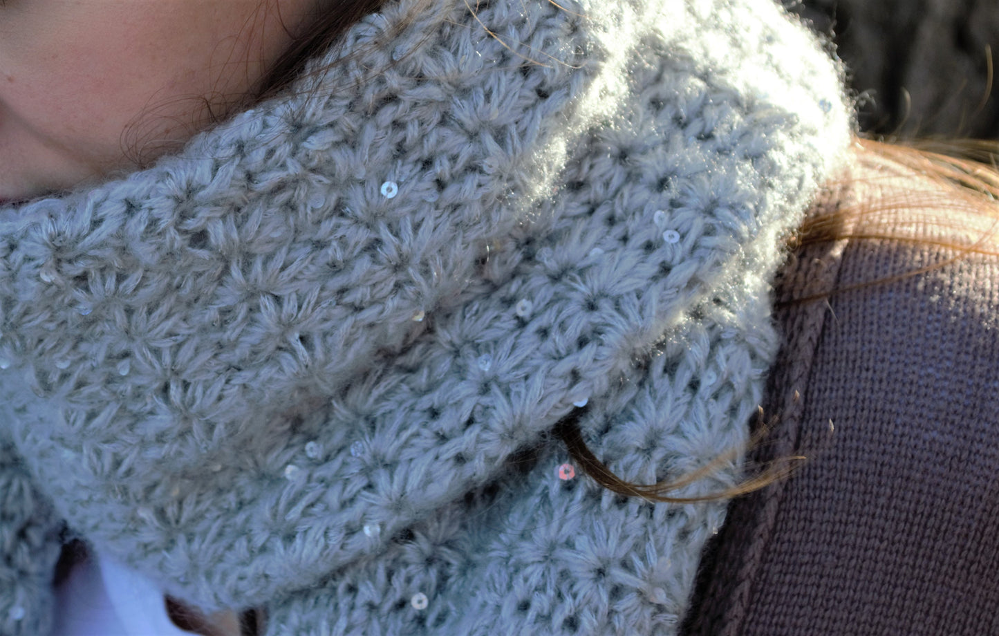 crochet start stitch scarf