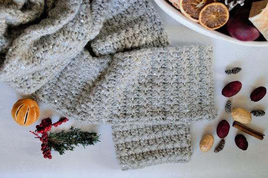 Crochet Cold December Night Scarf