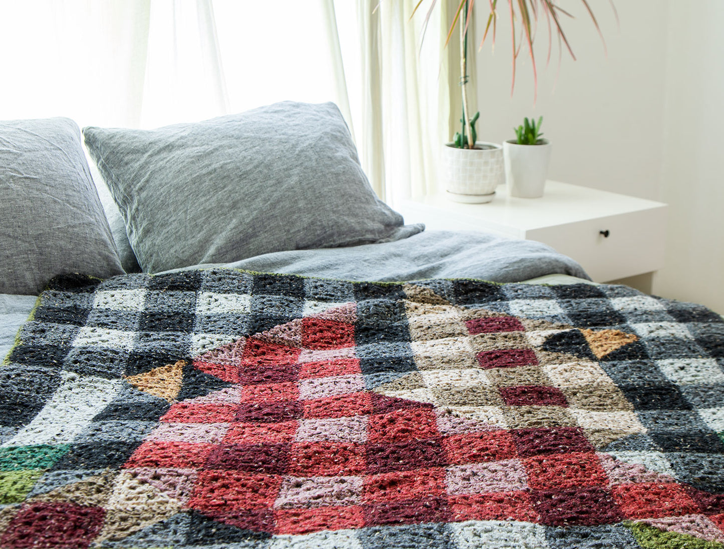 Crochet Cardinals Blanket