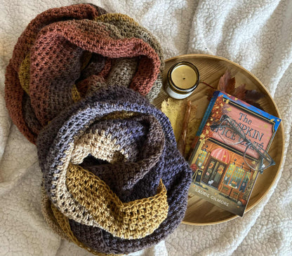 Sugar Shack Infinity Scarf Pattern