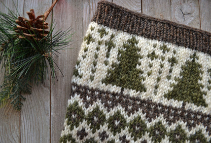 Winter Pine Cowl Pattern