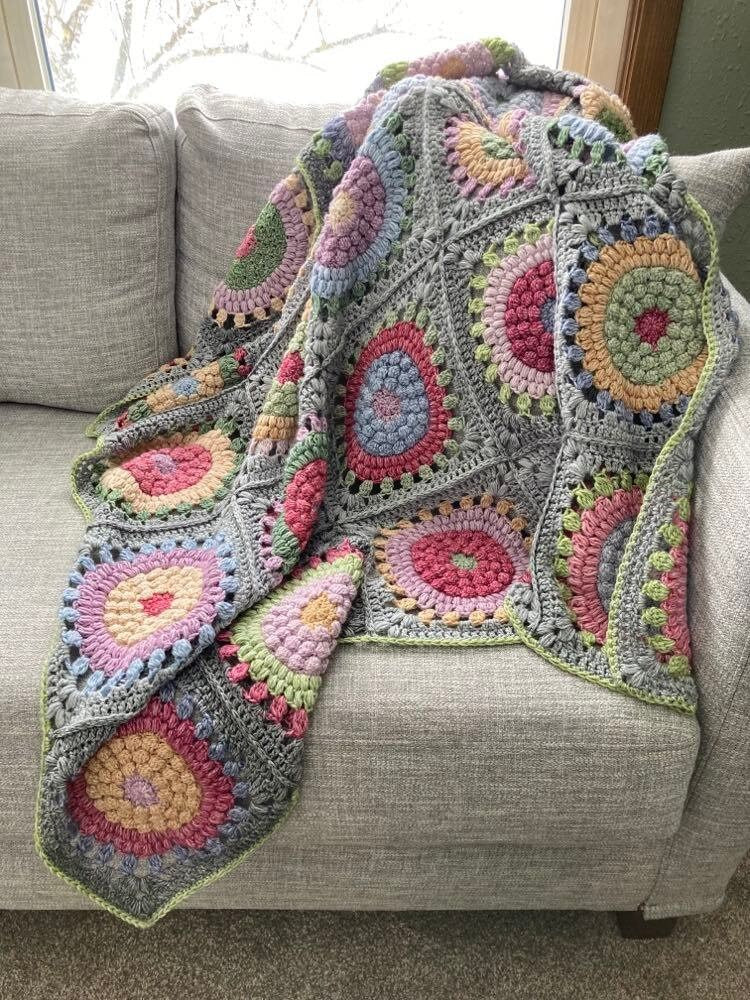 Strawflower Blanket Pattern