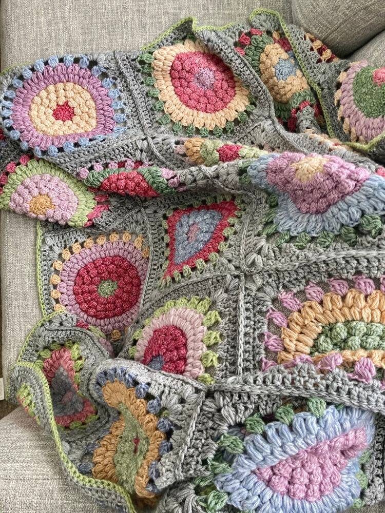 Strawflower Blanket Pattern