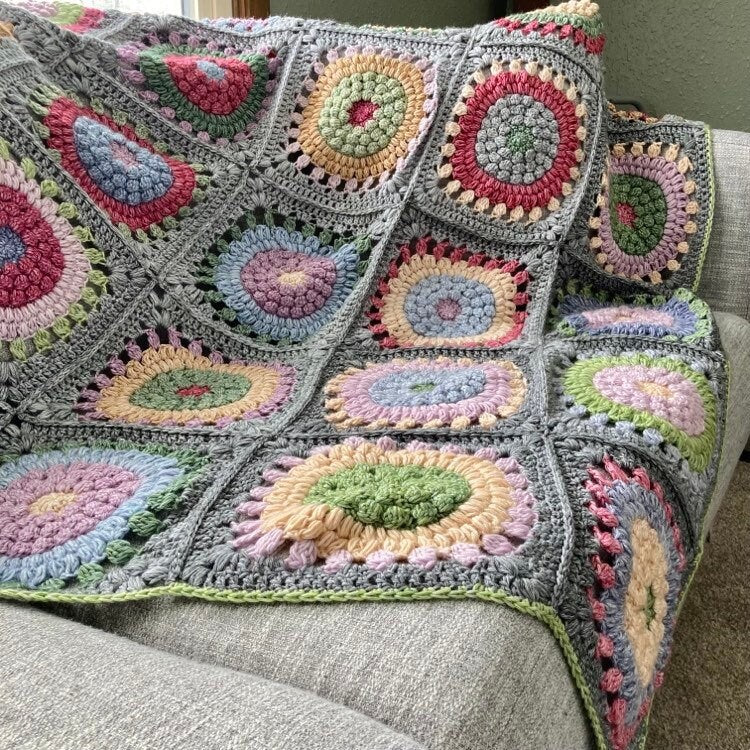 Strawflower Blanket Pattern